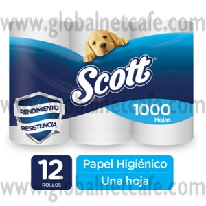 PAPEL HIGIENICO DE BA�O SCOTT 100% Nuevo
