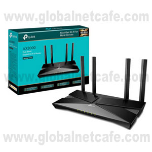 ROUTER TPLINK ARCHER AX3000 2400MPBS, 5GHZ WIFI 6 DOBLE BANDA 100% Nuevo