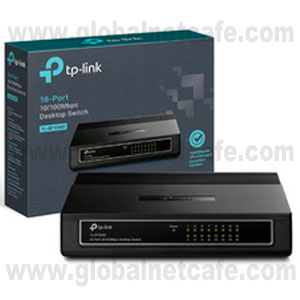 SWITCH 16 PUERTOS TP-LINK TL-SF1016 10, 100 100% Nuevo